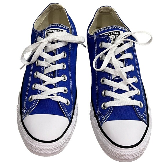 Converse Shoes - Converse All Stars Low Top Lace Up Unisex Royal Blue Sneakers W SZ 9 M SZ 7